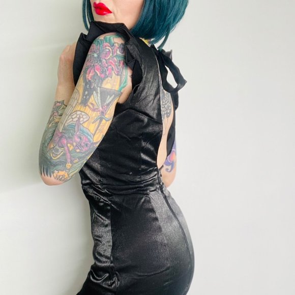 retro wiggle dress - Picture 4 of 4